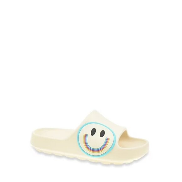 Wonder Nation Other - Wonder Nation Little Girl & Big Girl Icon Eva Slide Sandals, Size 13/1, Beige